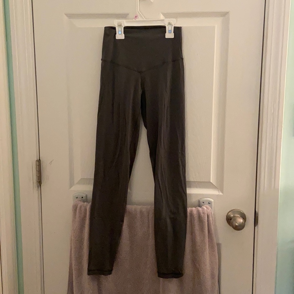 aerie OFFLINE real me high waisted leggings size small grey green